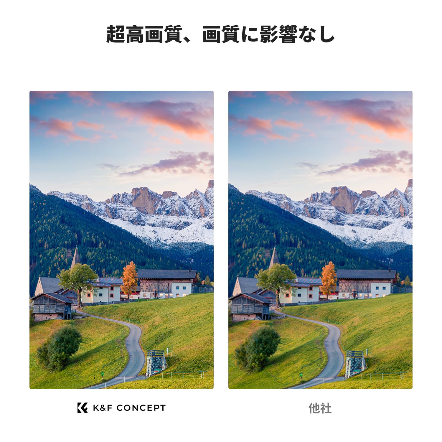 Amazon | K&F CONCEPT 62mm 可変NDフィルター ND3-ND1000 減光